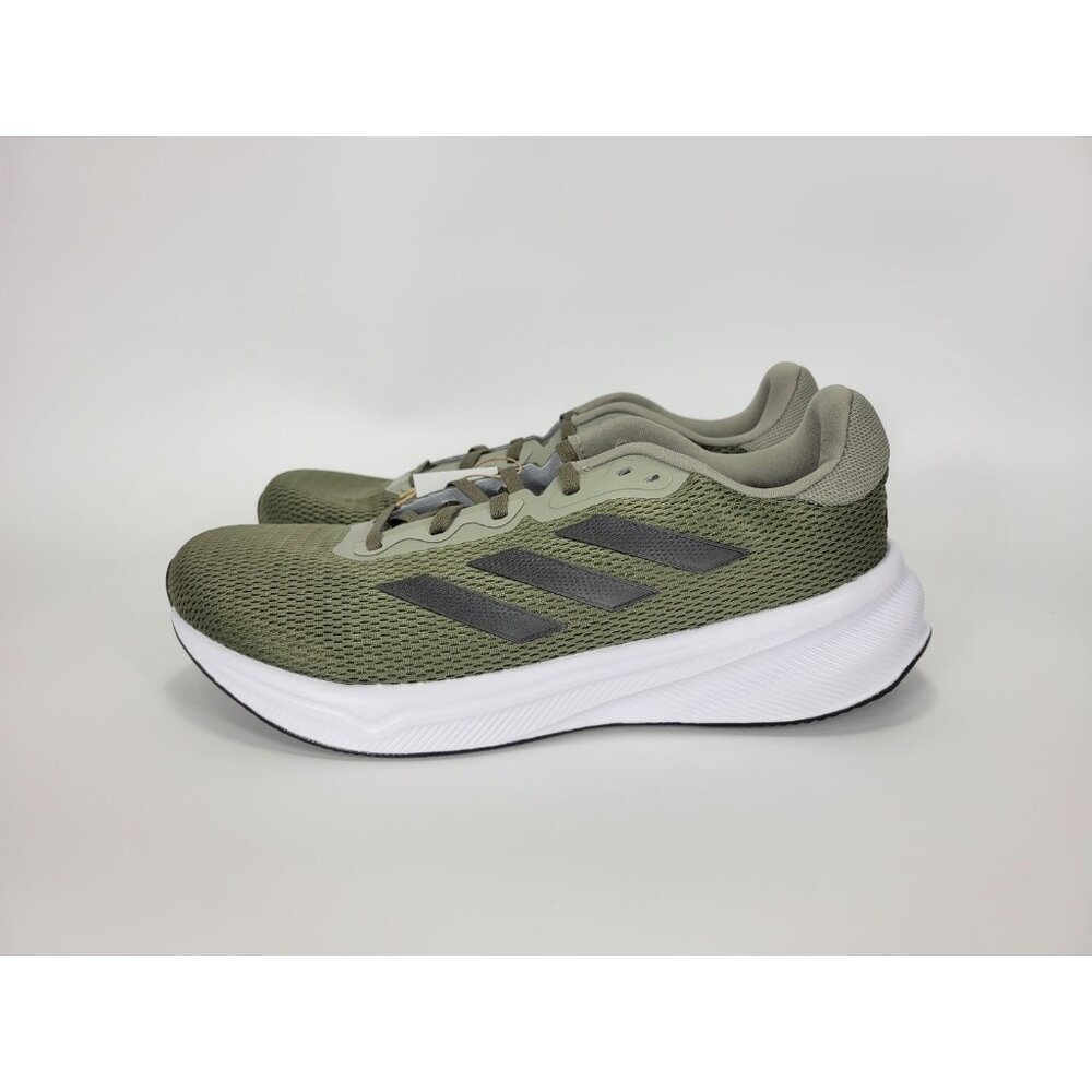 Adidas Response Athletic Shoes Sneakers Mens Size 11 Green Black White IG1415 - Picture 8 of 10